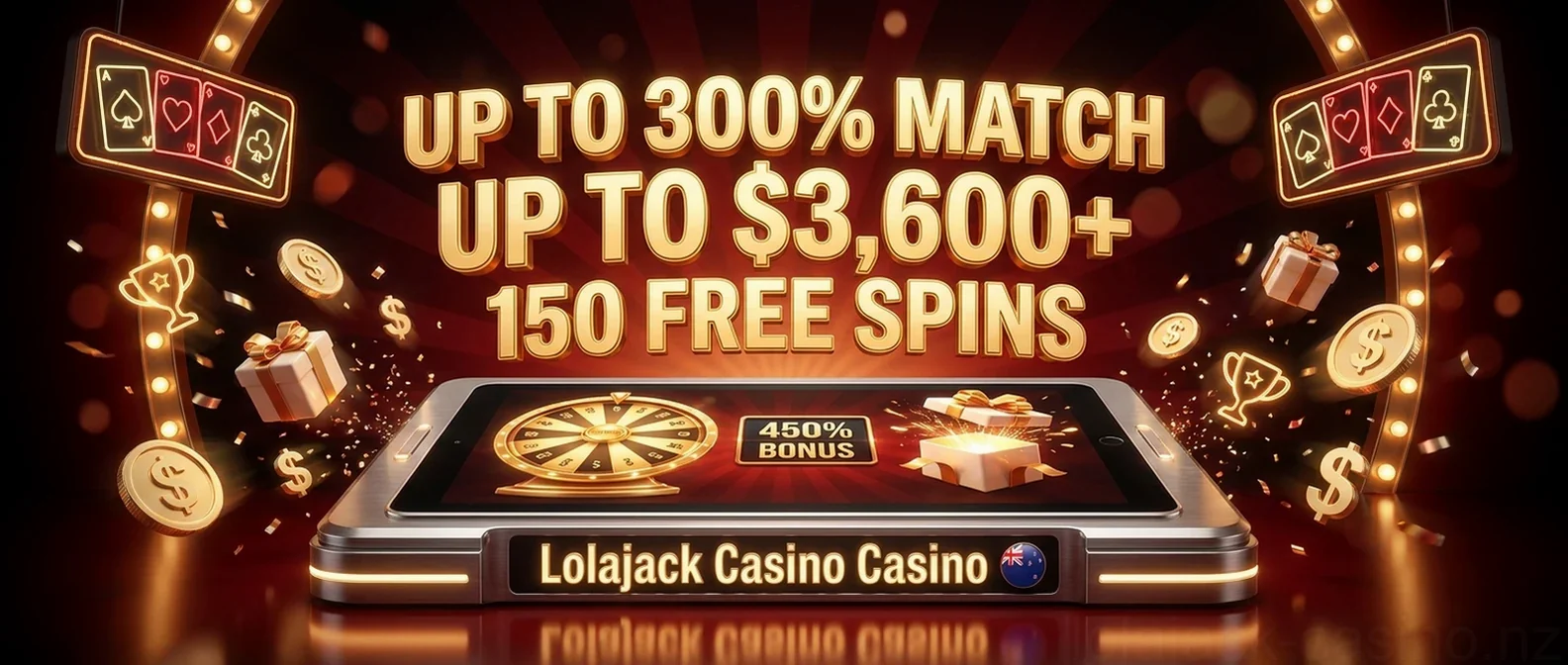 UP TO 300% MATCH UP TO $3,600+ 150 FREE SPINS